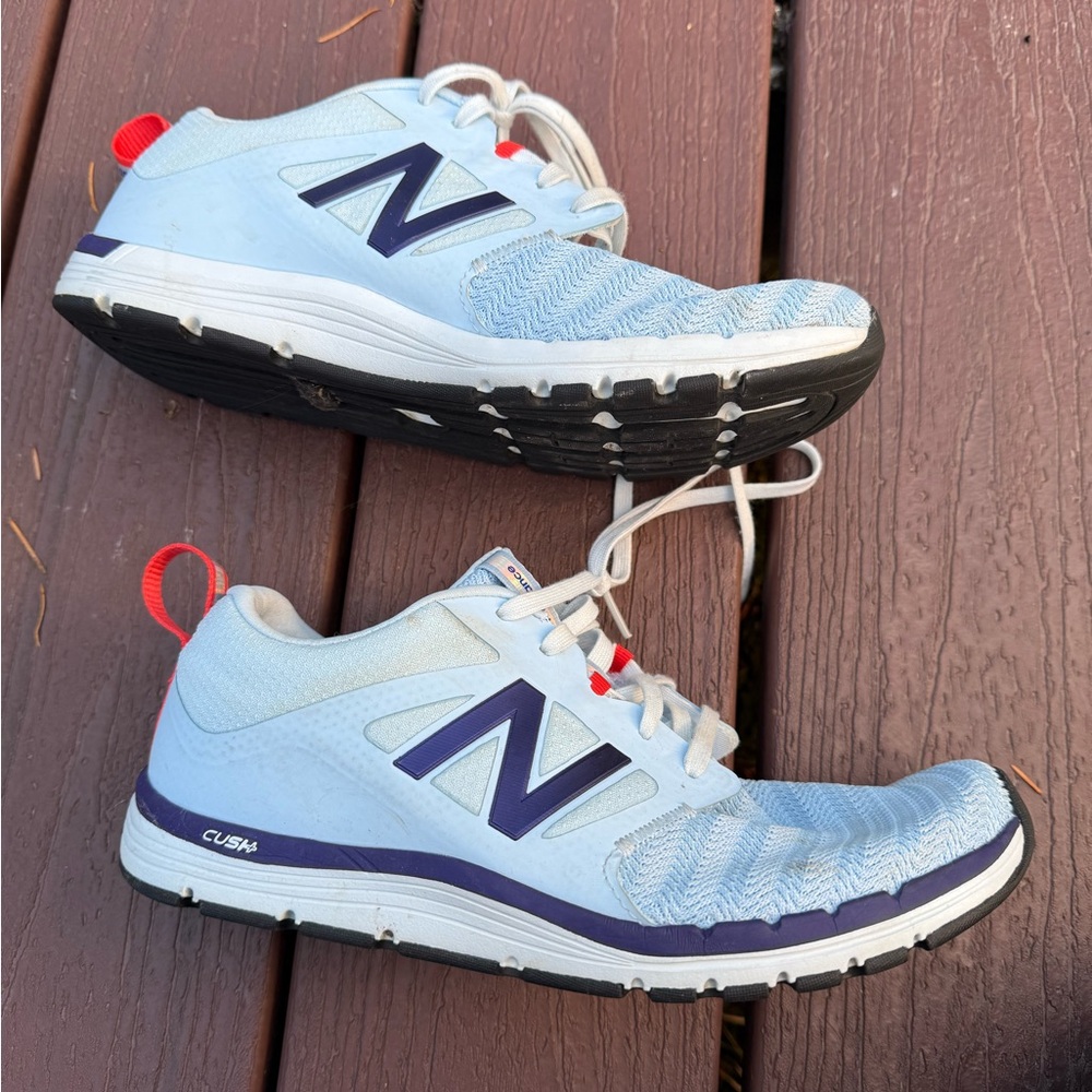 New Balance Light Blue Athletic Shoes - Picture 3 of 5